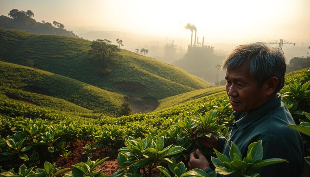 Environmental issues in tea farming