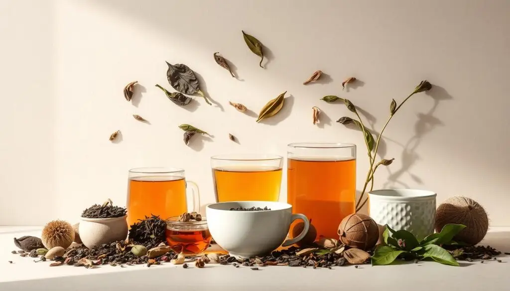 Tea characteristics for food pairing