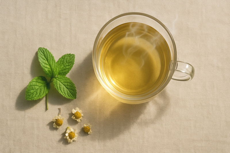 tea helps digestion fact