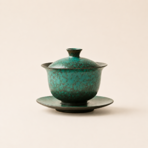 Azenbor Jade Glaze Gaiwan Teapot