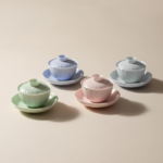 Lotus Petal Porcelain Gaiwan Series